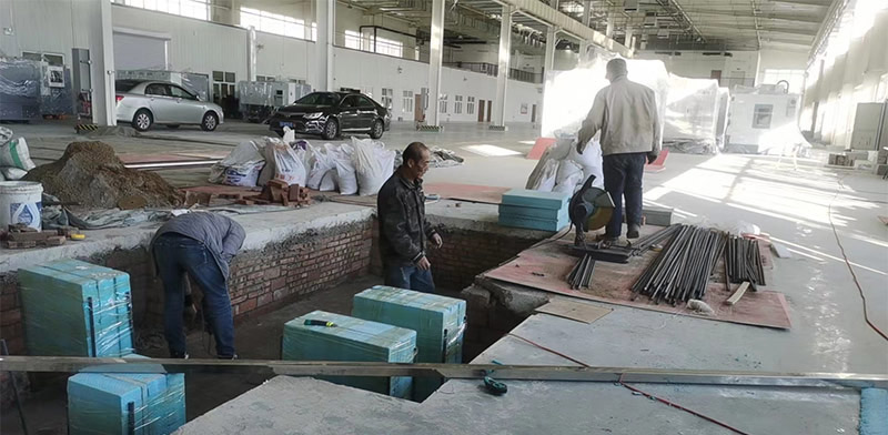 中德產(chǎn)業(yè)園設備基礎施工